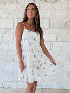 Loved By You Embroidery Dress