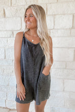 Load image into Gallery viewer, Baylee Black Casual Romper (FINAL SALE)