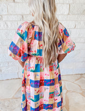 Load image into Gallery viewer, Effortless Charm Puff Sleeve Midi