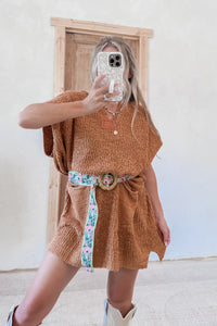 Keep It Cozy Camel Tunic