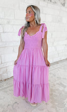 Load image into Gallery viewer, Taylor Pink Smocked Maxi