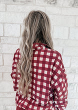 Load image into Gallery viewer, Dallas Night Classic Check Windbreaker Jacket