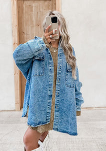 Finley Oversized Denim Shirt