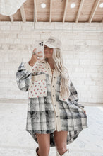 Load image into Gallery viewer, Slow Sundays Gauze Floral Plaid Jacket