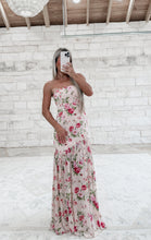 Load image into Gallery viewer, Sweet Emotion Floral Strapless Maxi