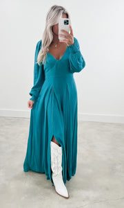 Best Dressed Teal Maxi
