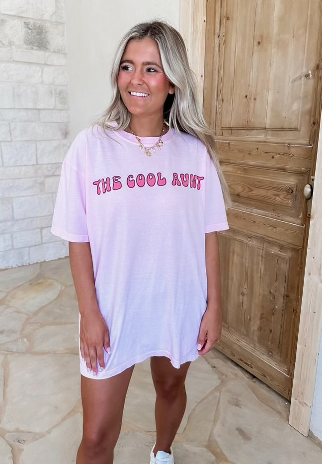 Cool Aunt Tee (comfort color tat 1 week)