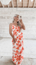 Load image into Gallery viewer, Sun On My Face Vibrant Ruffle Maxi - Orange