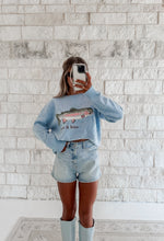 Load image into Gallery viewer, Fish Sweater with "Catch &amp; Release" Embroidery