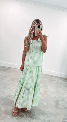 Yours Truly Gingham Midi Dress