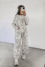 Load image into Gallery viewer, Campfire Nights Camo Printed Hoodie + Jogger Set