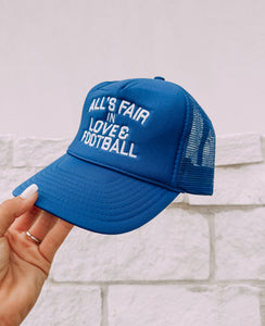 Alls Fair in Love & Football Trucker Hat