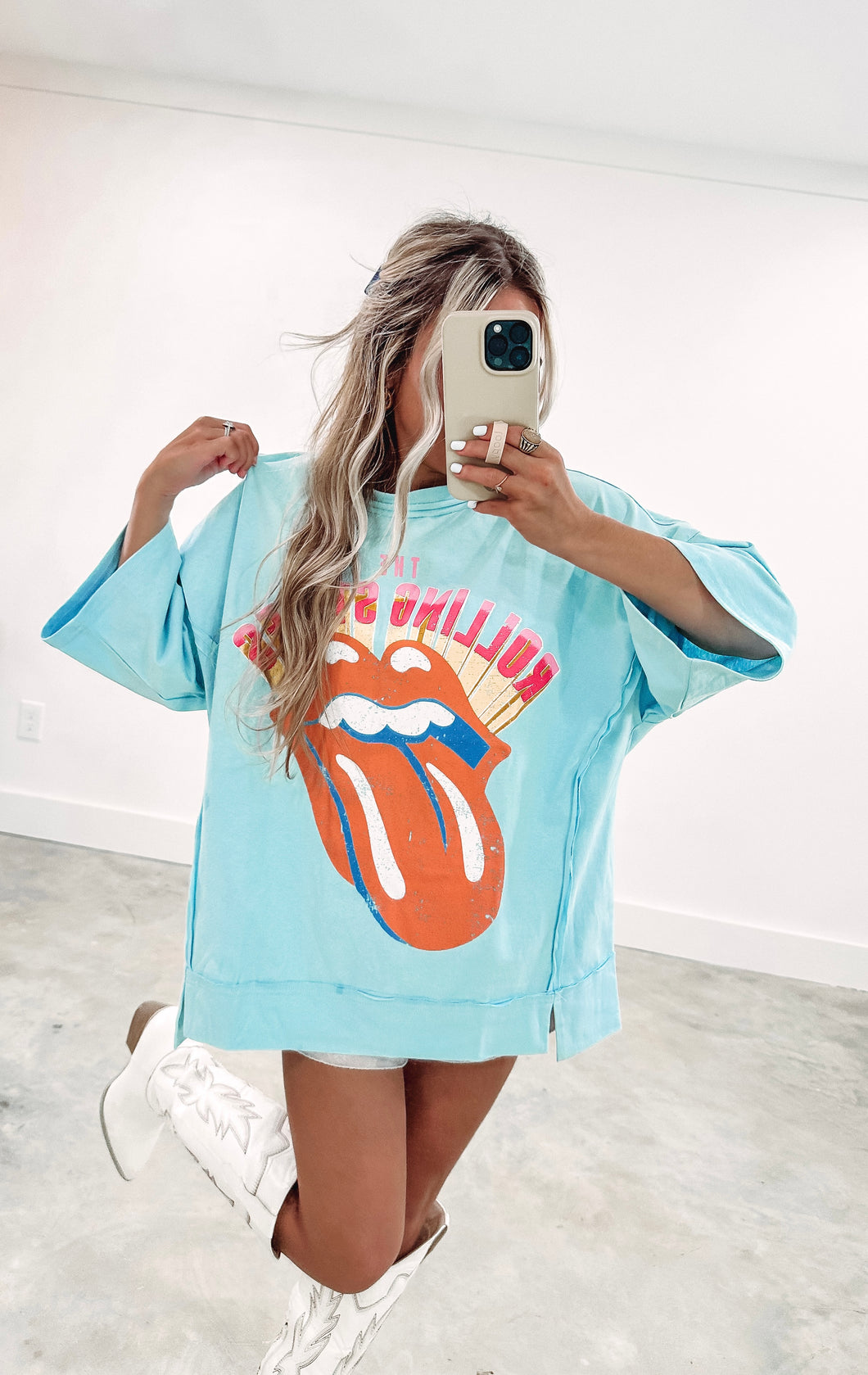 Rolling Stones Graphic Oversized Tee