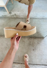 Load image into Gallery viewer, Aimee Camel Sandals