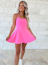 Load image into Gallery viewer, The Athletic Girl Pink Romper