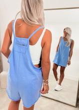 Load image into Gallery viewer, Layla Blue Romper