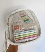 Load image into Gallery viewer, Elise Pink Bow (XL) Bible Cover