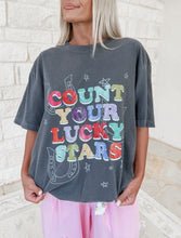 Load image into Gallery viewer, Count Your Lucky Stars Graphic Tee