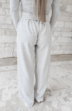 Load image into Gallery viewer, Walk The Walk Scuba Knit Straight Leg Lounge Pants - Oat