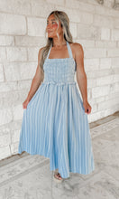 Load image into Gallery viewer, Everyone Knows Smocked Halter Midi Dress