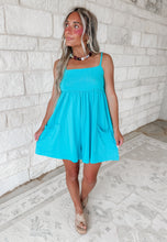 Load image into Gallery viewer, Coastline Strappy Summer Romper - Mint