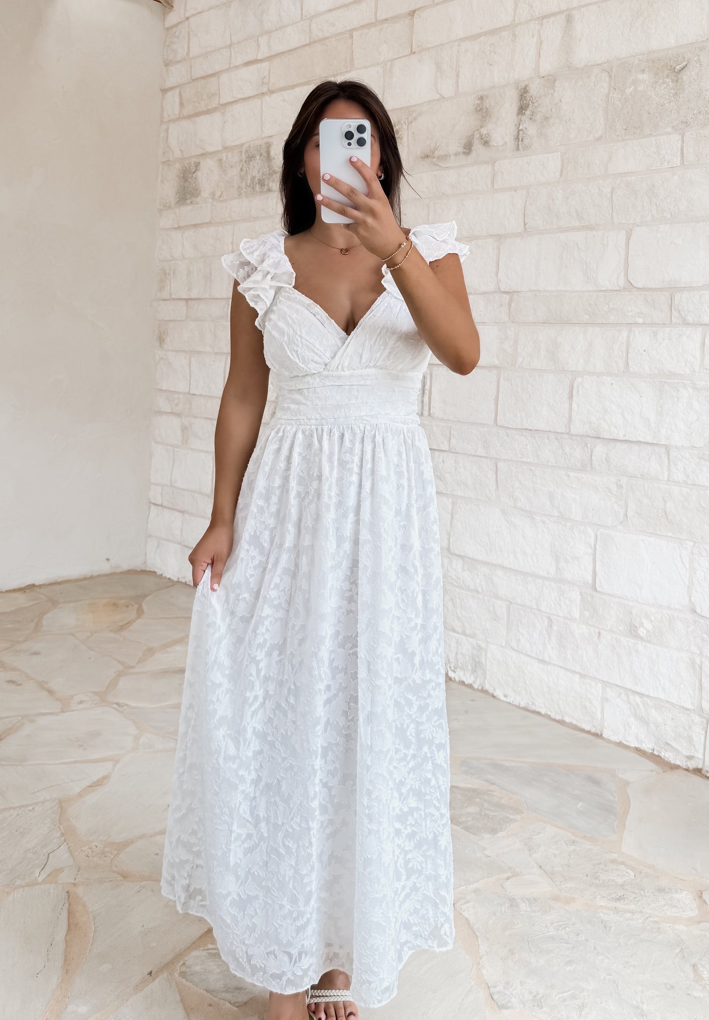 embellished maxi dress sale FINAL SALE! Upscale Diva- Pearl Embellished Maxi Dress (CLEARANCE OUTL