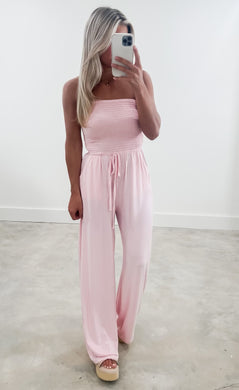 Casual Girl Pink Jumpsuit