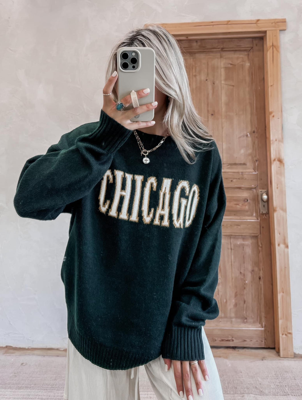 Chicago Sweater - Forest Green