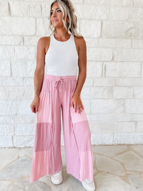 Comfy As Ever Mauve Casual Pants