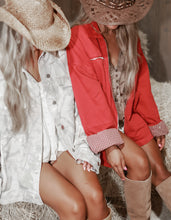 Load image into Gallery viewer, Thrifted Luck Washed Twill Oversized Utility Jacket