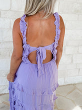 Load image into Gallery viewer, On The Coast Ruffle Tiered Maxi (FINAL SALE)