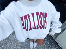 Load image into Gallery viewer, MS State Bulldogs Reversible Mock Sweatshirt *officially licensed*