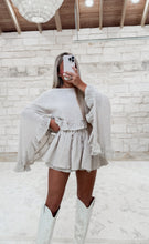 Load image into Gallery viewer, Day Dreaming Cotton Gauze Lace Ruffle Cropped Top &amp; Skort Set