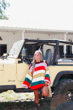 Load image into Gallery viewer, Happy Hues Striped Multi Color Knit Sweater