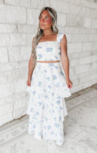 Load image into Gallery viewer, Sweet Serenity Floral Tiered Skirt Set