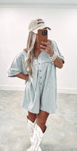 Load image into Gallery viewer, Jane Comfy Button Romper