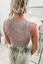 Load image into Gallery viewer, Reagan Padded Tank - Mocha