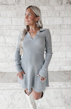Load image into Gallery viewer, Jessie Collared Ribbed Knit Dress