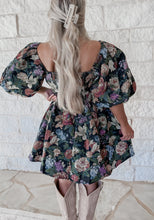 Load image into Gallery viewer, Simply Breathless Brocade Corset Tapestry Mini Dress