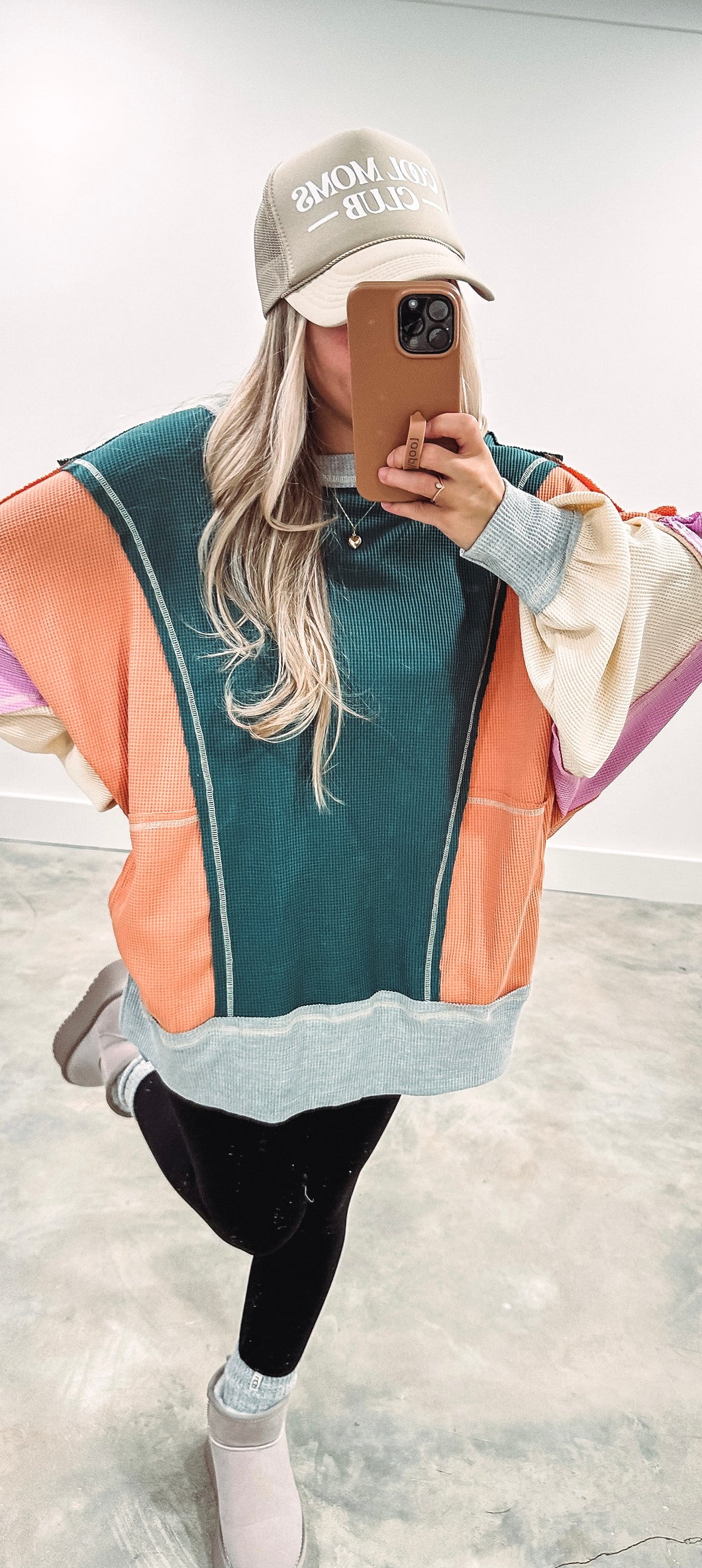 Nice Girl Colorblock Sweater
