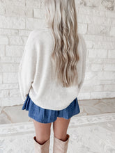 Load image into Gallery viewer, A Subtle Reminder Elastic Waistband Denim Skort