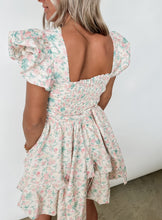 Load image into Gallery viewer, Spring Brunch Floral Mini Dress