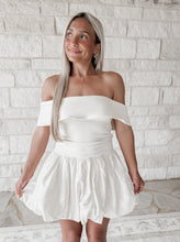 Load image into Gallery viewer, Kinsey Cream Bubble Dress