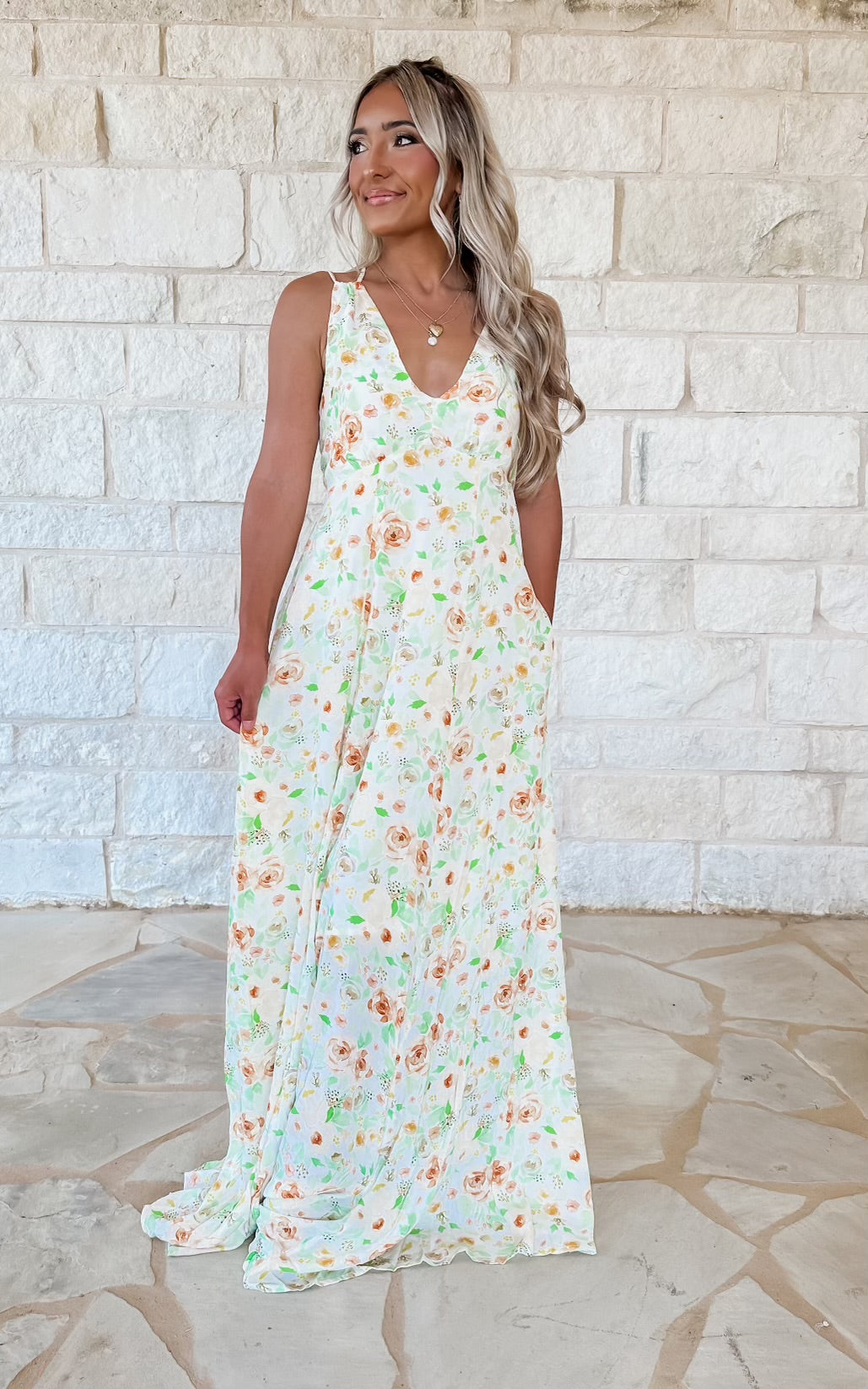 Nice Girl Floral Maxi (FINAL SALE)