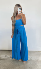 Load image into Gallery viewer, Maldives Moment Blue Pant Set