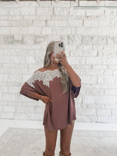 Load image into Gallery viewer, Take Your Time Lace Off Shoulder Top