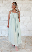 Load image into Gallery viewer, Teagan Stone Wash Gauze Dress