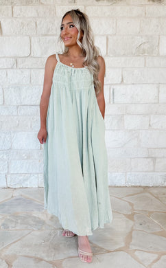 Teagan Stone Wash Gauze Dress