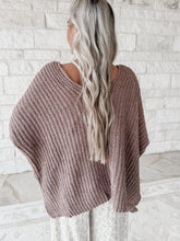 Load image into Gallery viewer, Keeping You Close Chunky Knit Cardigan - Chocolate