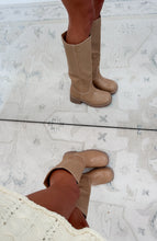 Load image into Gallery viewer, Kelley Classic Round Toe Knee High Boot - Camel